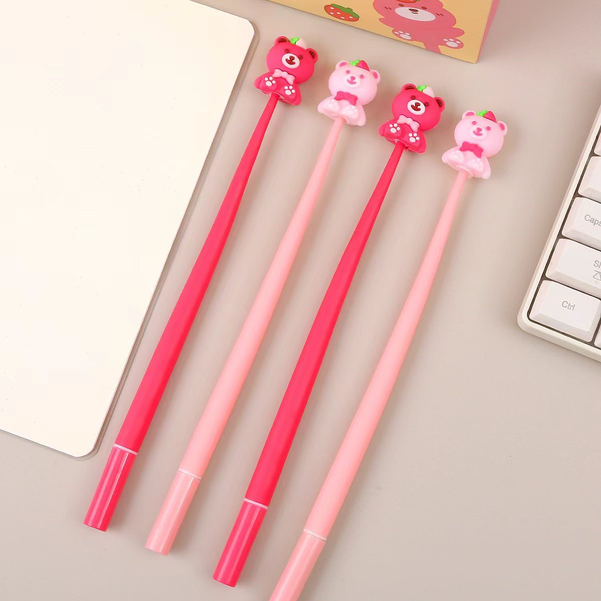 Creative soft silicone neutral pen